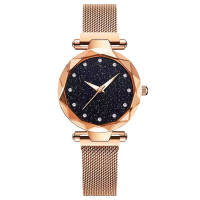 Absorbent Women&#039;s Watch Student Magnetic Buckle Lazy Watch Star Watch Trend Watch