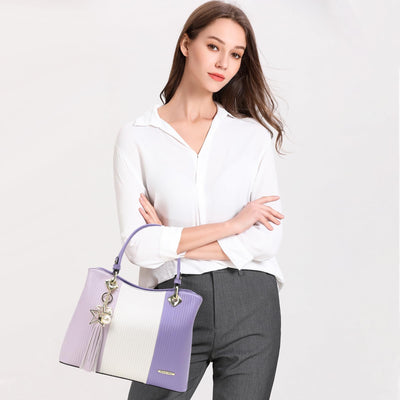 Pomelo Best Handbag Multiple Pockets, Pretty Color Combination, Ladies' Bag