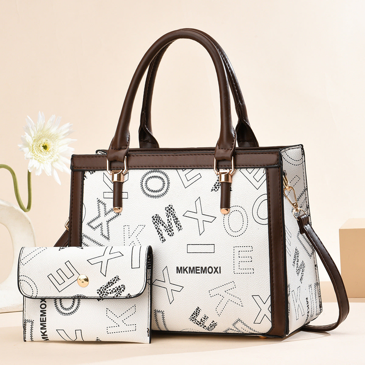 2025 Women's Fashion Letter Print Shoulder Bag & Crossbody