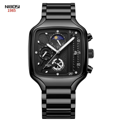 Student Waterproof Square Watch Calendar, Personalized Quartz Watch